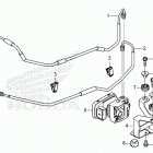 CT125A AC Abs modulator@brake pipe