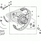 CRF110F AC Переднее колесо