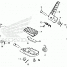 CRF300LA AC Подножки