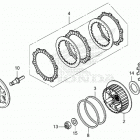 CRF300LA AC Сцепление