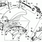 CMX500 A Задний бампер