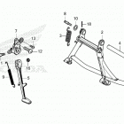 GL1800 2AC Подножка