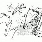 CRF1100A 3AC Переднее крыло