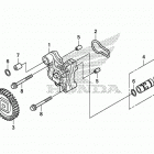 CBR300RA Масляный насос