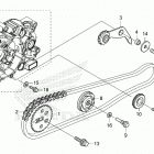 CT125A AC Цепь ГРМ и натяжитель