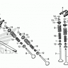 CB500X Распределительный вал и клапана