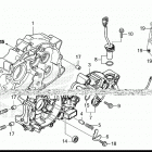 CT125A AC Картер двигателя