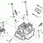 CRF450RX AC Головка цилиндров