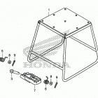 CRF150R AC Подножки