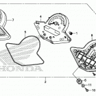 CBR300RA Спидометр