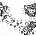 CRF250RX AC Картер двигателя