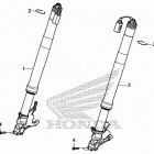 CBR1000SP 2AC Передняя вилка