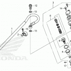 CRF300L AC Задний тормозной цилиндр
