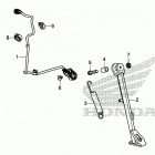 CRF1100A 3AC Подножка
