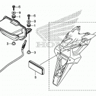 CRF1100A 3AC Taillight@license light
