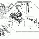 CRF110F AC Корпус Дросселя