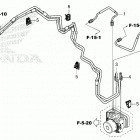 CMX300A AC Brake pipe