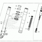 CBR600RR 6A Передняя вилка