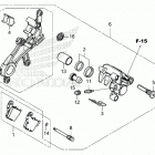 CRF450RX AC Задний суппорт