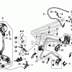CRF1100A 3AC Рычаги,тросы и рулевые переключатели