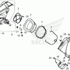 CRF450RX AC Воздушный фильтр