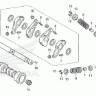NC750XD AC Распределительный вал и клапана