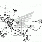 CMX500 A Задний суппорт