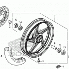 CBR300RA Переднее колесо