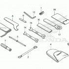 CBR600RR 6A Инструмент