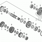 CRF110F AC Трансмиссия