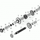 GL1800BD 3AC Трансмиссия