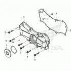 GL1800 2AC Front engine cover