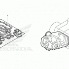 CT125A AC Комплекты прокладок