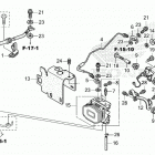CBR600RA 7AC Rear valve unit