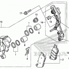 CBR300RA Передний суппорт тормозной