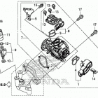 C125A Корпус Дросселя