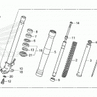 CRF1100A 3AC Front fork (1)