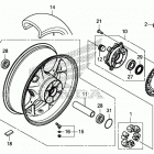 CBR1000SP 2AC Переднее колесо