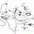 GL1800 2AC Топливный бак