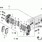 CRF1100A 3AC Передний суппорт