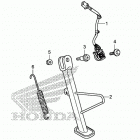 CBR300RA Подножка