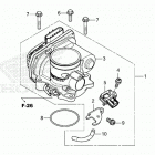 GL1800 2AC Корпус Дросселя