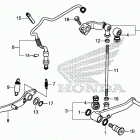 CB500FA Педали
