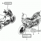 CRF1100A 3AC Лейбл предостережения