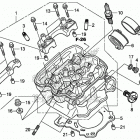 CBR300RA Головка цилиндров