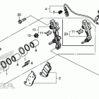 CBR500RA Передний суппорт