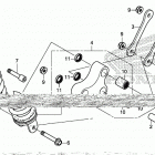 CBR500RA Задние амортизаторы