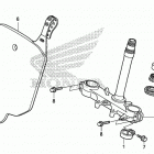 CRF150R AC Траверса нижняя