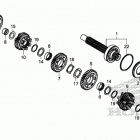 CRF1100D 2AC Трансмиссия