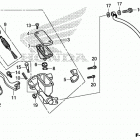 CRF250F A Front brake master
